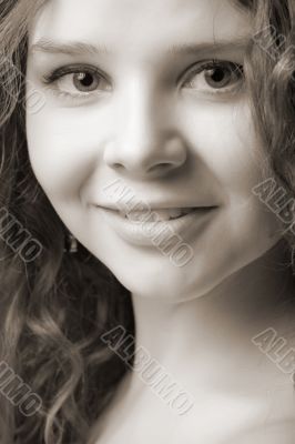 smiling girl