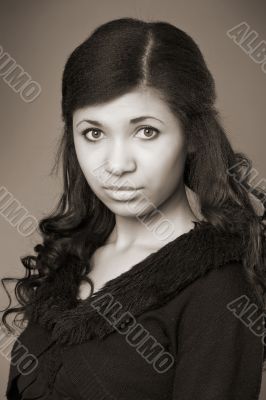 young woman portrait