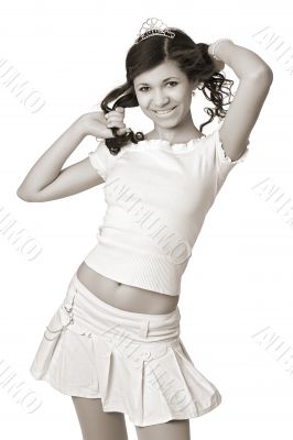 smiling young girl