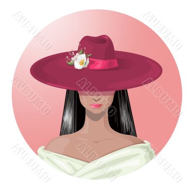 lady in the hat