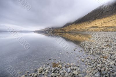fjord in iceland