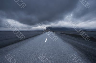 road in iceland