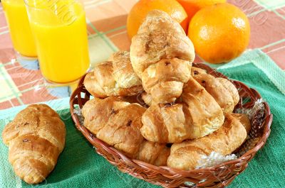 Sunny morning breakfast
