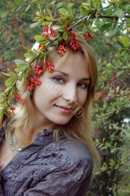 In garden