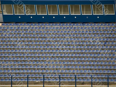 Empty stadium