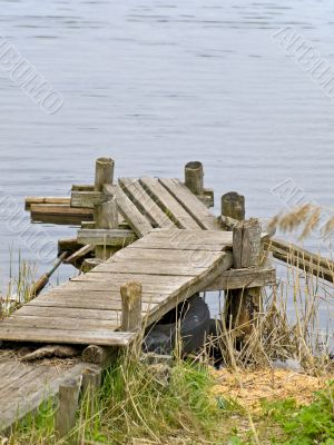 lake planked footway