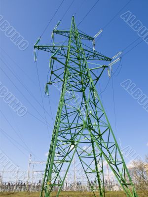 Single electricity tower