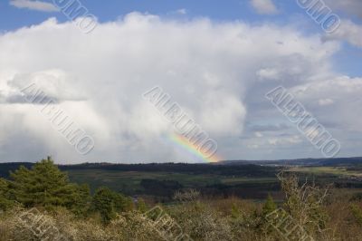 Clouds And Rainbow