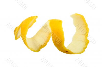 Skin of lemon