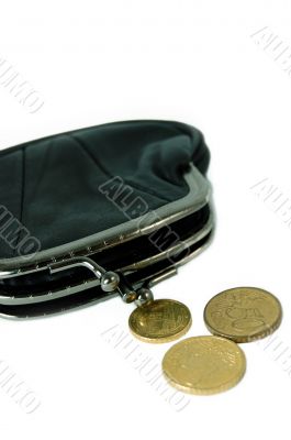 Purse and coins