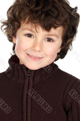Small handsome boy
