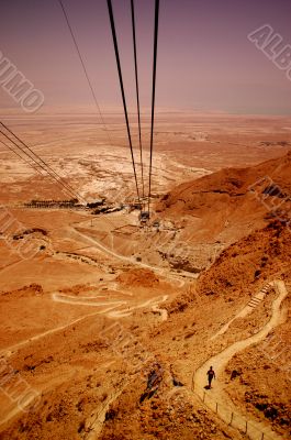 Cable to Masada