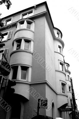 German apartment building