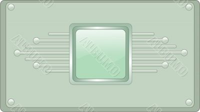 Hi-tech button