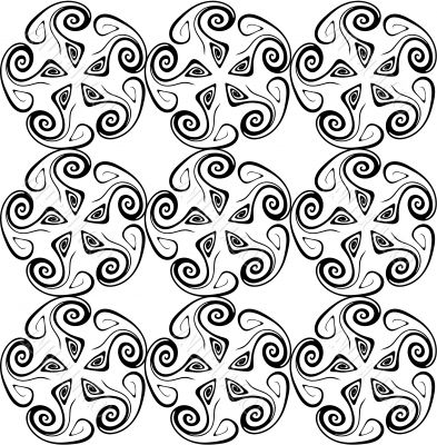 Retro pattern
