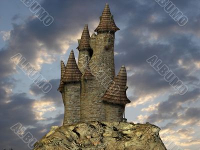 Medieval Toon Castle