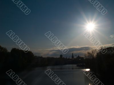 Town Sunset