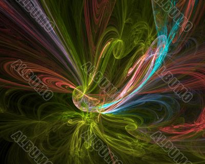 Abstract flower