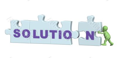 3d puppet successfully solved a puzzle