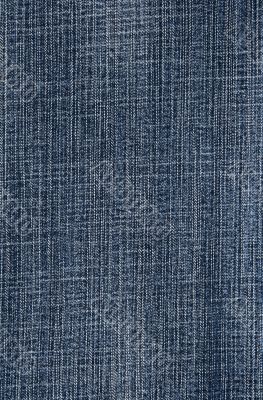 Blue denim fabric background
