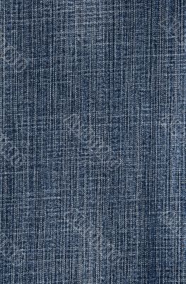 Blue denim fabric background
