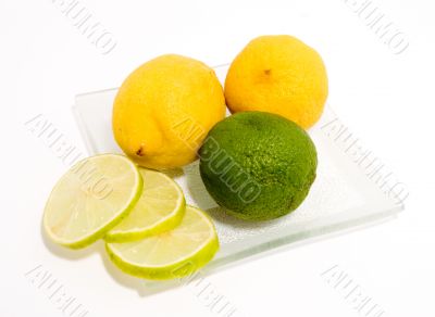 Lime and lemons