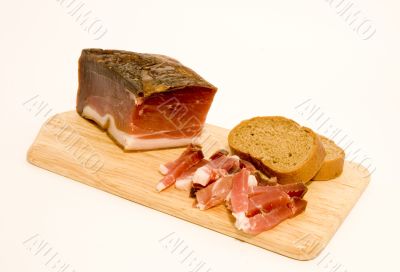 Speck and bread