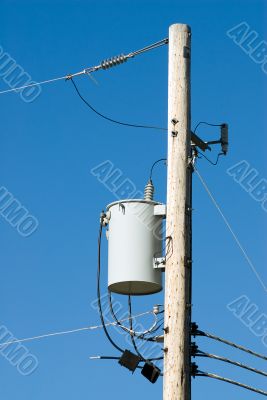 Power Line Pole