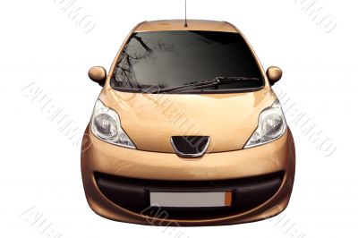 Car isolated on white