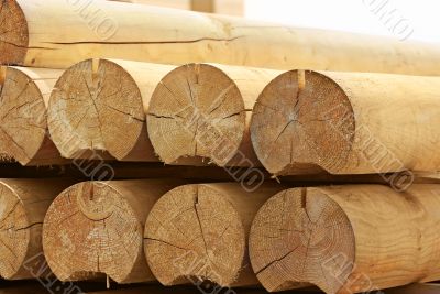 Round timber