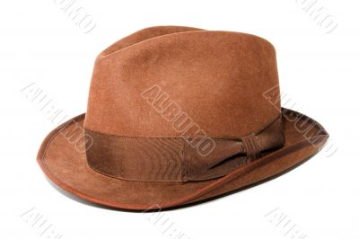 Brown hat