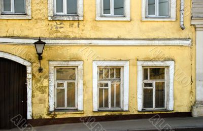 Wall of house