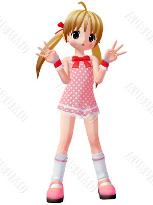 Anime Toon Girl