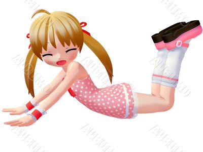 Anime Toon Girl
