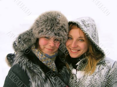 Snow outside