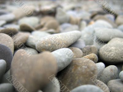 Heart pebble