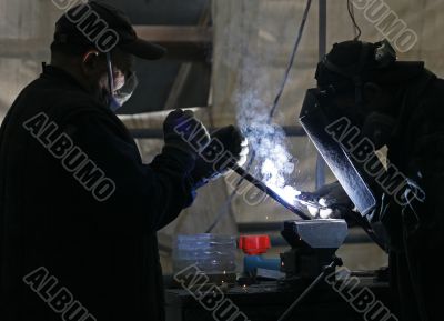 Factory welders