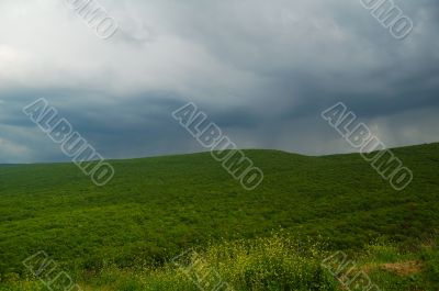 Imminent rain