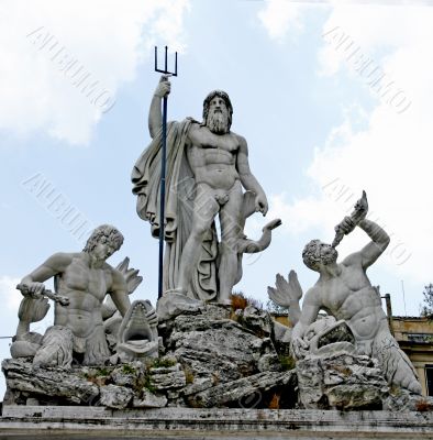 Neptune and the two tritons
