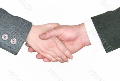 handshake  isolated