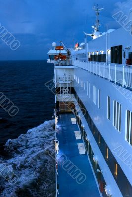Evening onboard, Baltic sea - 2