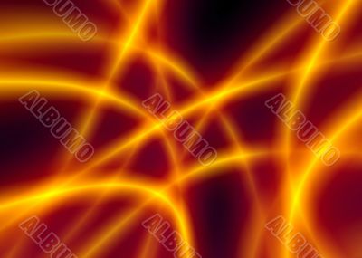 Abstraction fiery background