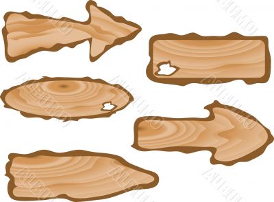 Wooden arrows