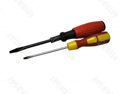 two screwdrivers