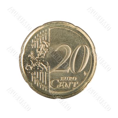 Twenty Euro Cent Coin