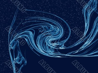 Winter abstract