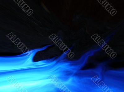 Abstraction flame