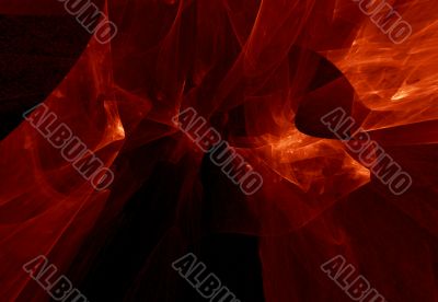 Abstraction fiery background