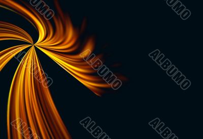 Abstraction flame background
