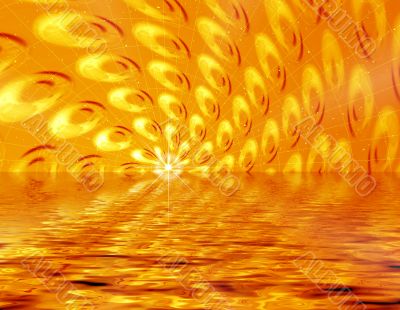 Golden star